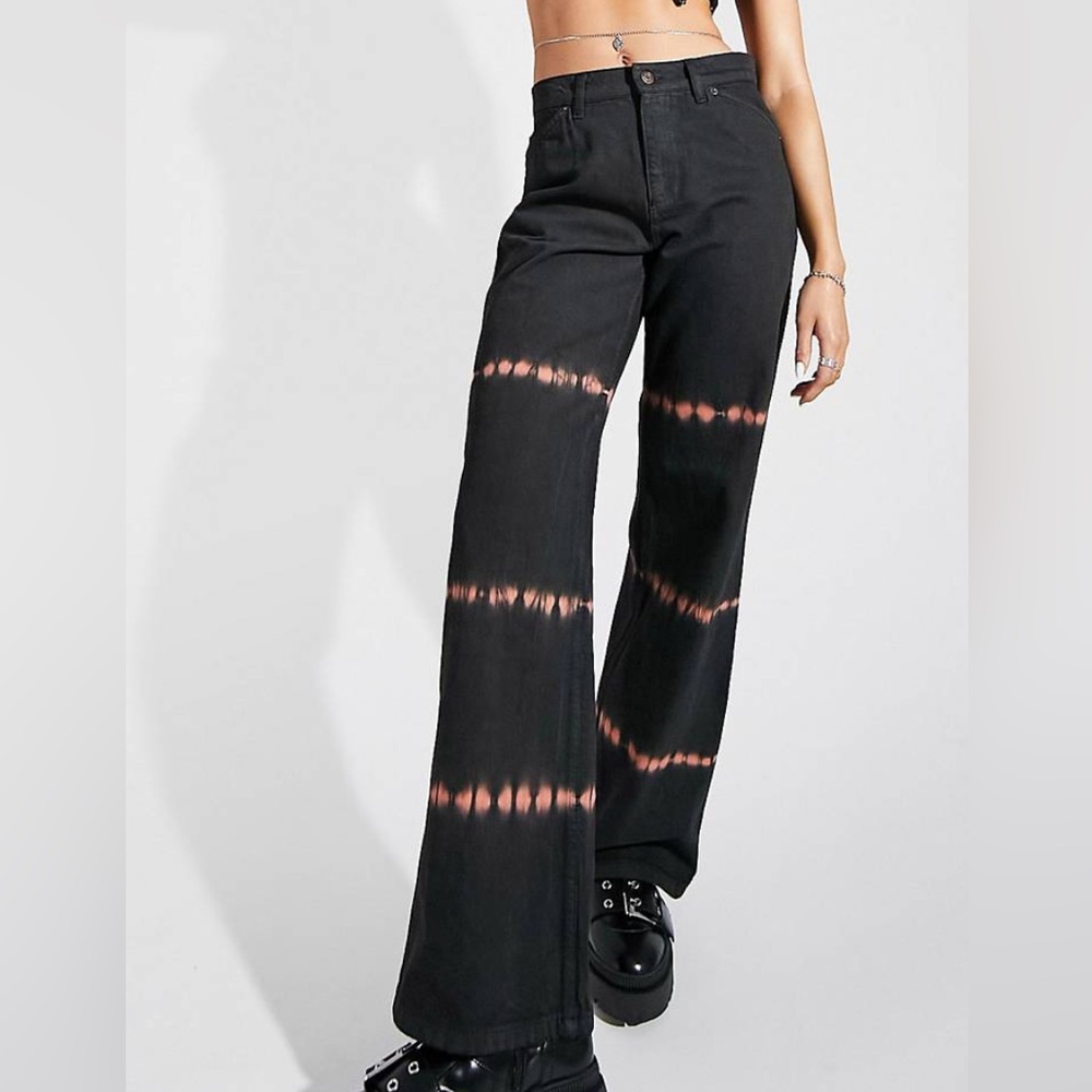 ASOS DESIGN tie dye jeans